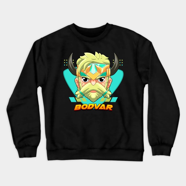 Bodvar Brawlhalla Crewneck Sweatshirt by RahmanDG